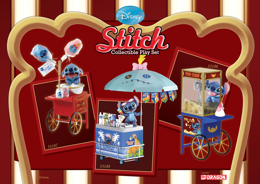 Stitch - popcorn cart STITCH by Disney from Dragon