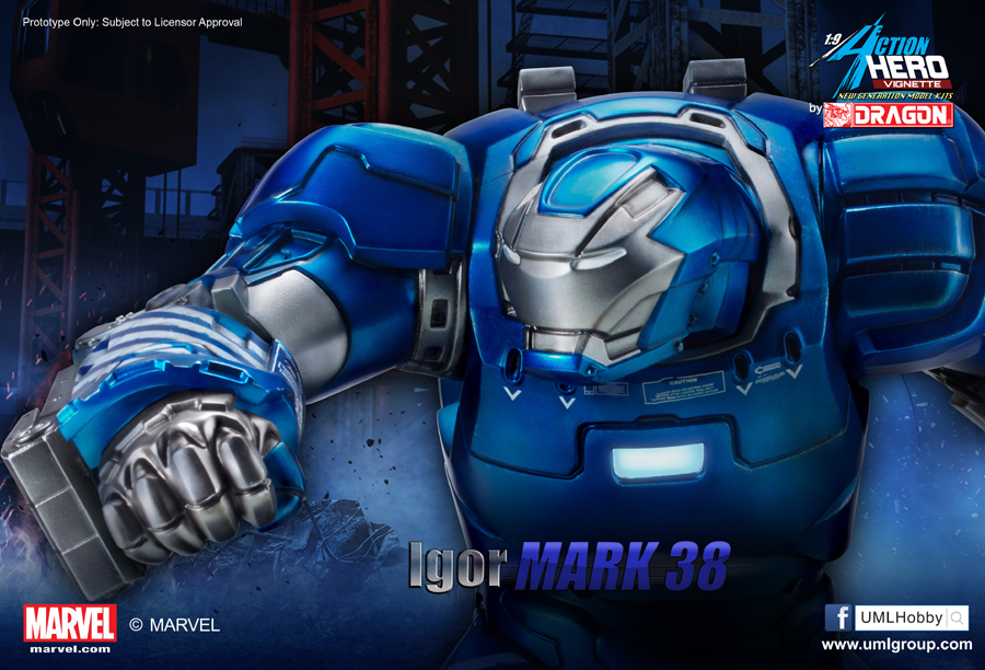 Iron Man: Iron Man Mark 38 Igor 1:2 Scale Bust Replica Masterpiece by  Imaginarium Art